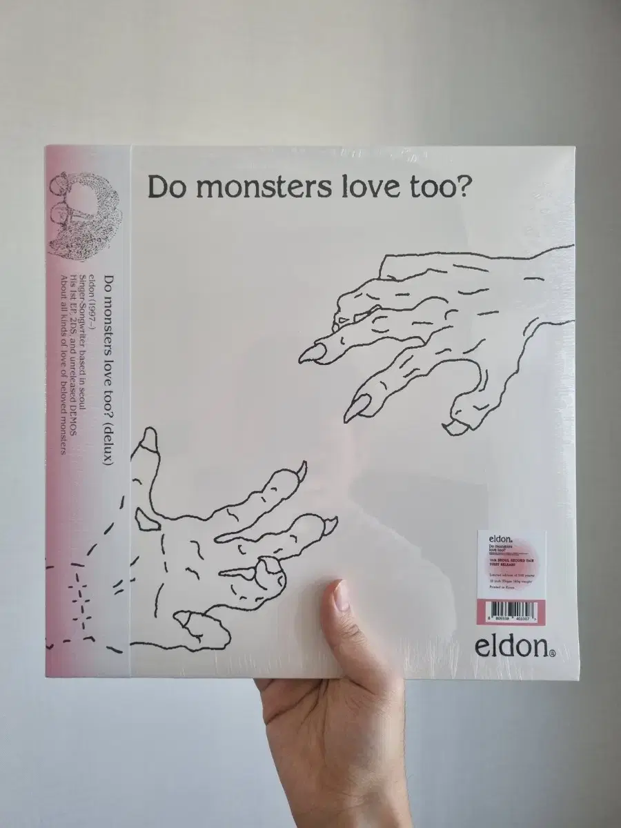 [미개봉] 엘던 - Do monster love too LP / 클리어반